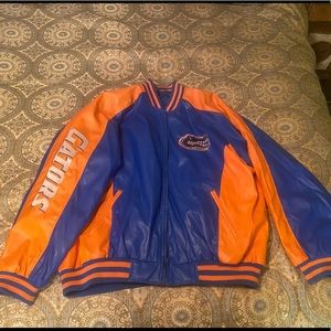 COPY - Men’s UF Florida Gator faux leather coat